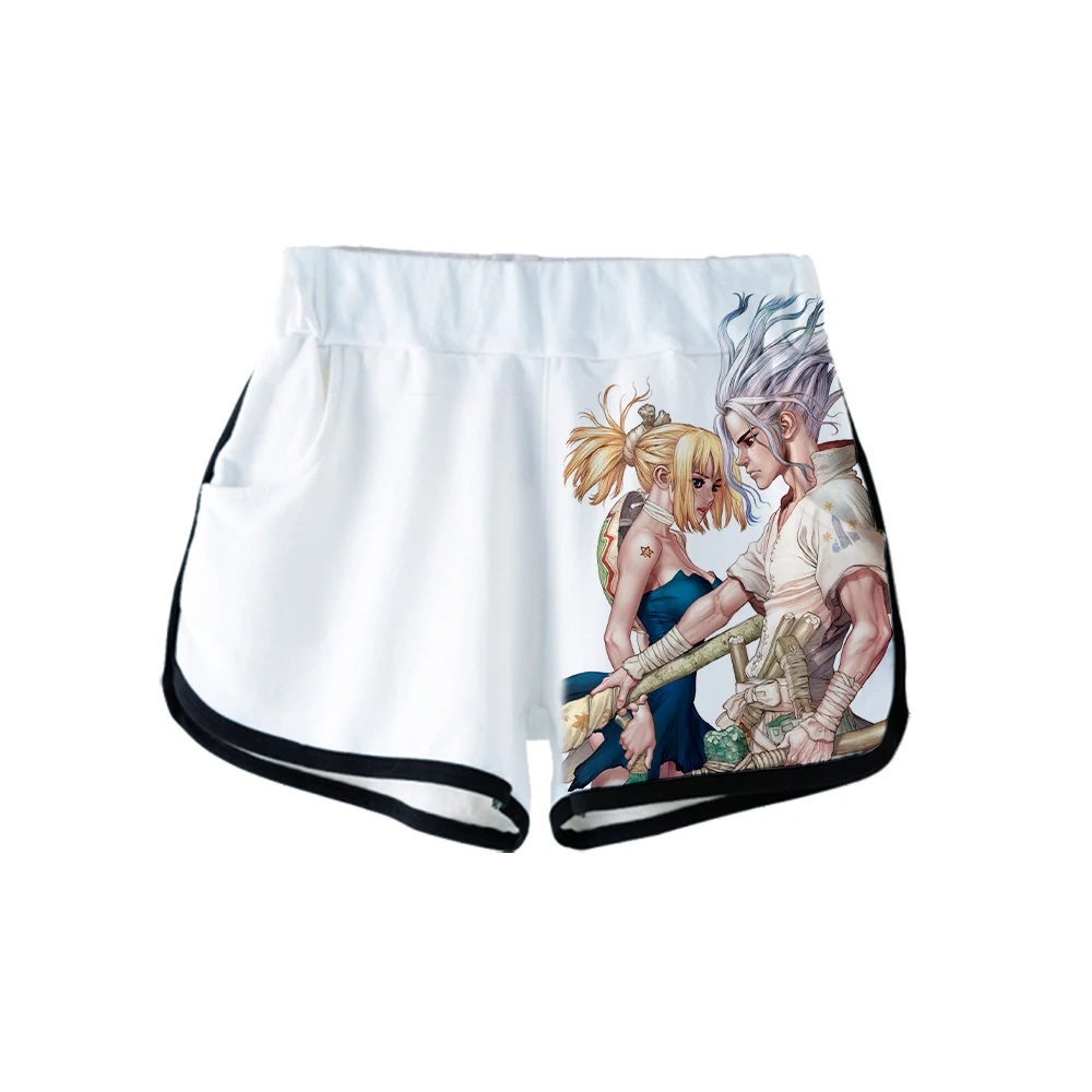Dr. stone/модные крутые женские летние шорты с объемным рисунком хит продаж новинка