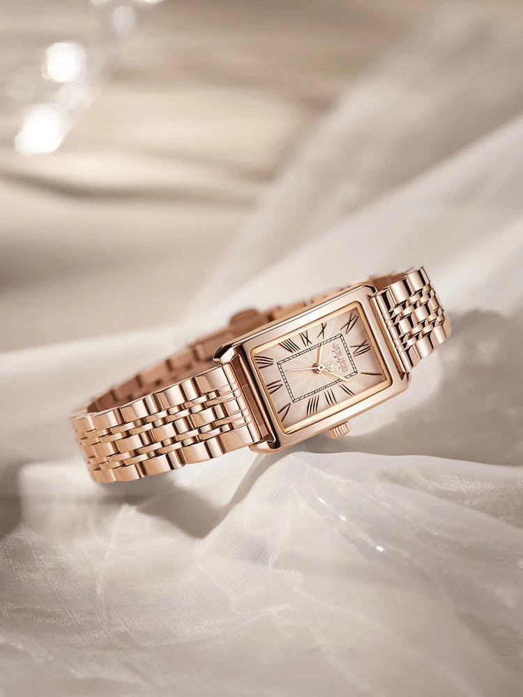 Классические часы Julius ремешок из нержавеющей стали браслет для девушек друзей