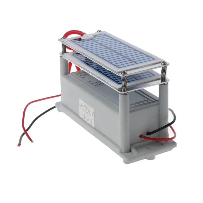 220V 24g озоновый генератор интегрированный керамический пластинчатый озонатор для