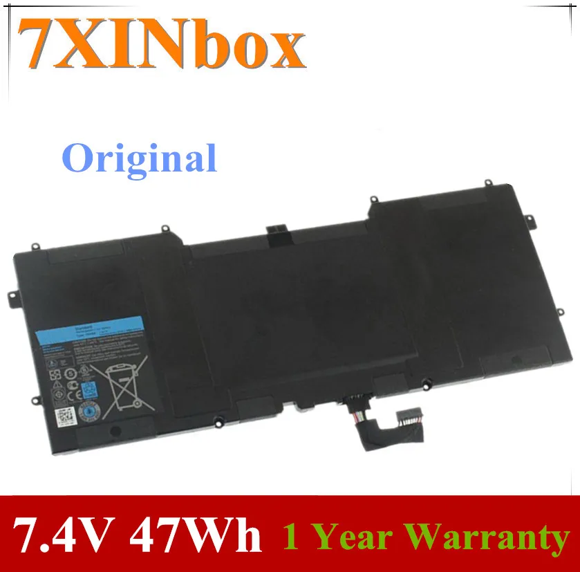 Оригинальный аккумулятор 7XINbox 7 4 В 47Wh 3H76R для ноутбука Dell XPS 12 L221x 13 9333 L321X 489XN Y9N00 9Q32