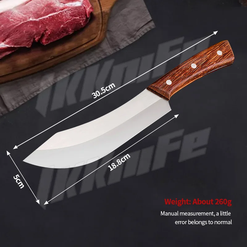Поварской нож из нержавеющей стали 7 5 дюйма кухонный для нарезки мяса мясника