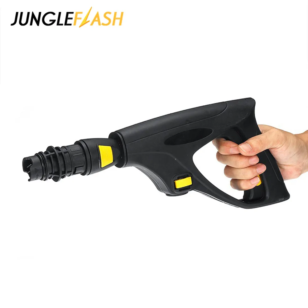 JUNGLEFLASH 20Mpa High Pressure Washer Water Spray Gun For Bosch AQT Black Decker Garden Cleaning Long Auto Tube Car Accessories |