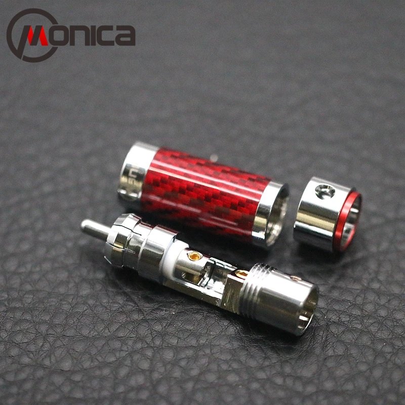 Моника с родиевым покрытием из углеродного волокна RCA lotus head CD тюбик Без припоя