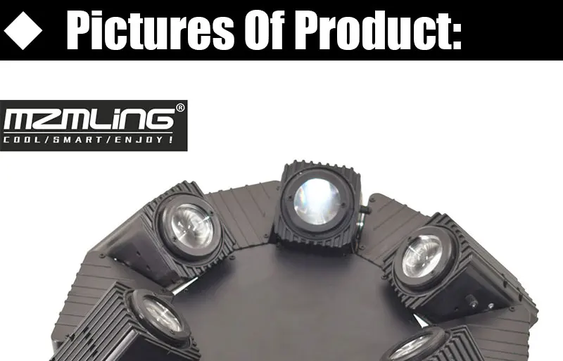 Led 6x10 Вт RGBW 4в1 луч светильник DMX512 4 головки движущийся головной светильник DJ/бар/вечерние/шоу/сценический светильник Led сценическая машина