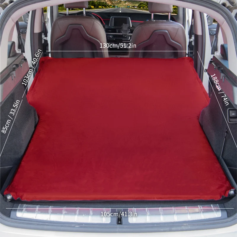 Автомобильный надувной матрас для спинки сиденья внедорожника воздушная