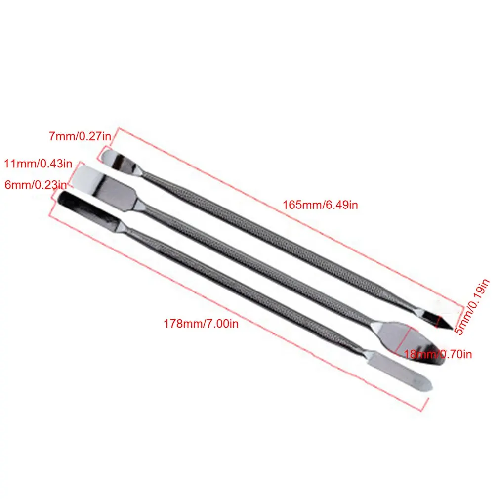 

3pcs Universal Mobile Phone Repair Opening Tool Metal Disassemble Crowbar Metal Steel Pry Phone Hand Tool Set
