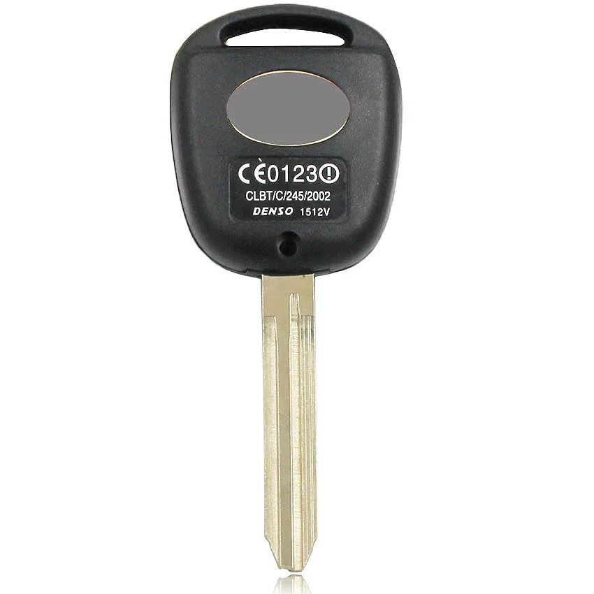 2 кнопки дистанционного брелока для Toyota Prado 120 RAV4 Kluger 315/433 МГц 4C/4D67 чип TOY43 P/N:50171 P/N: