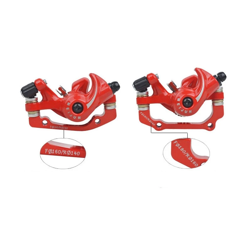 

MEIJUN Mountain Bike Front/Rear Disc Brake Clamp Ab Column with Rotors Disc Brakes with Disc