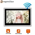Видеодомофон DragonsView 10 дюймов с Wi-Fi, беспроводной внутренний монитор для видеодомофона с датчиком движения, домашняя система внутренней связи