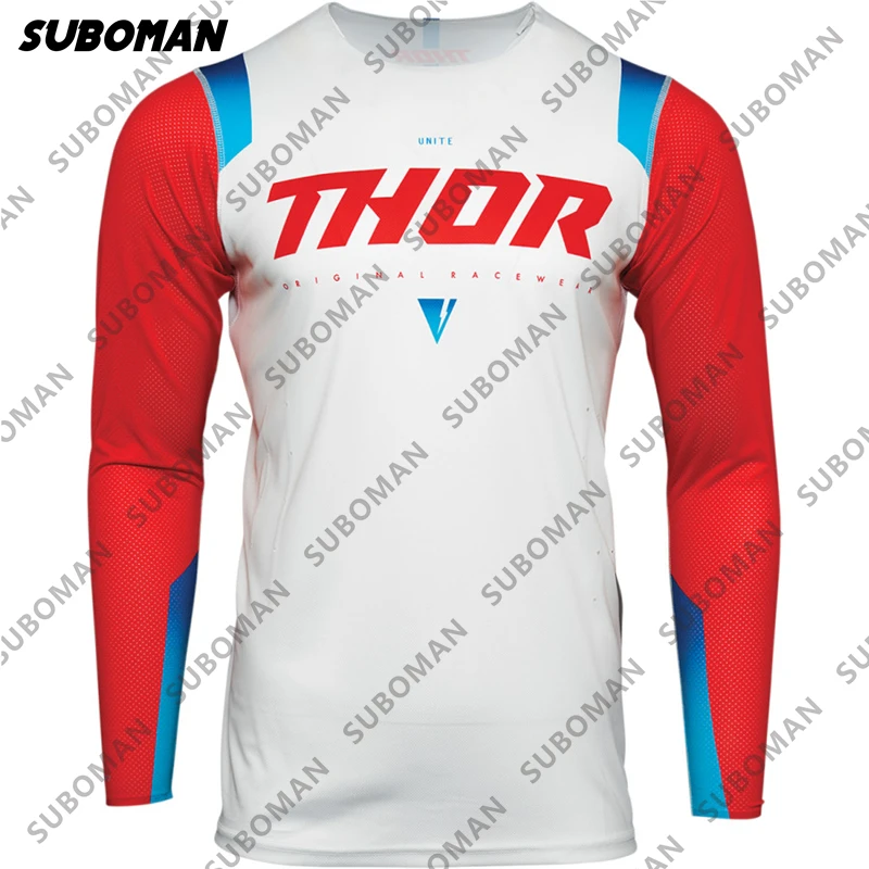 

New thor 2021 mtb jersey women enduro moto motocross jersey dh downhill jersey bmx mx off-road dirt bike jersey cool feeling