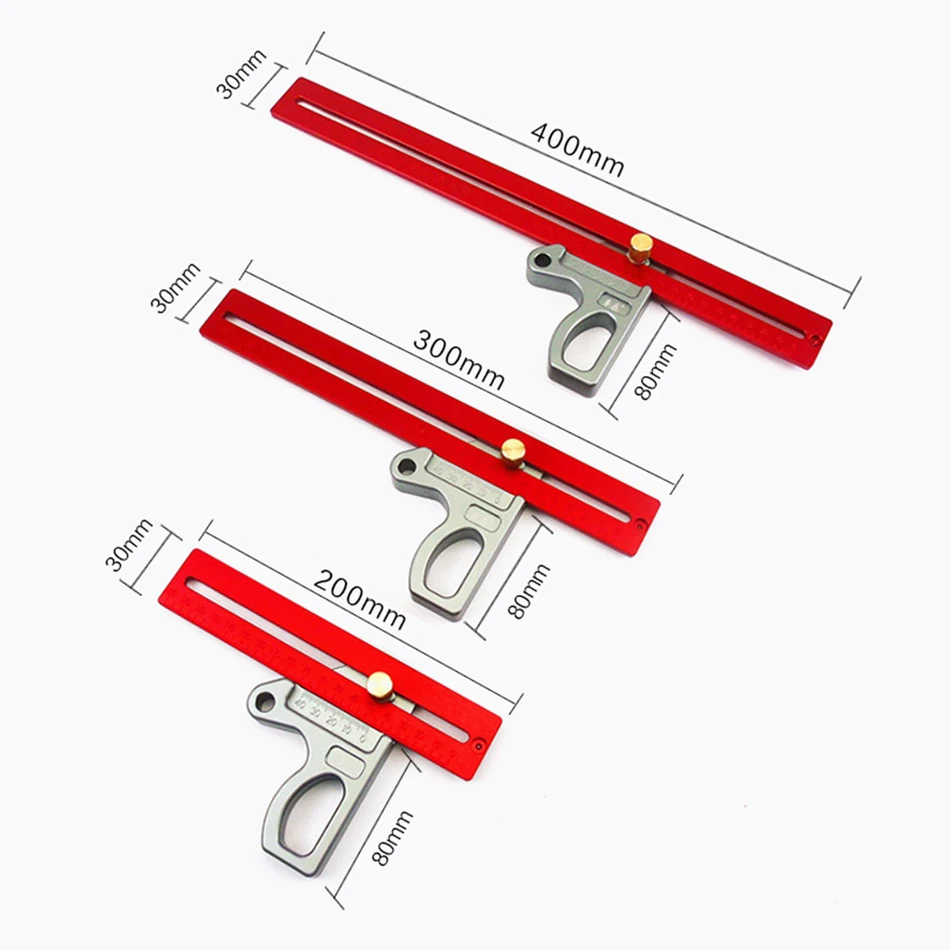 

Woodworking Ruler Right-angle Height Angle Measuring Tool Square Manufacturing Aluminum alloy