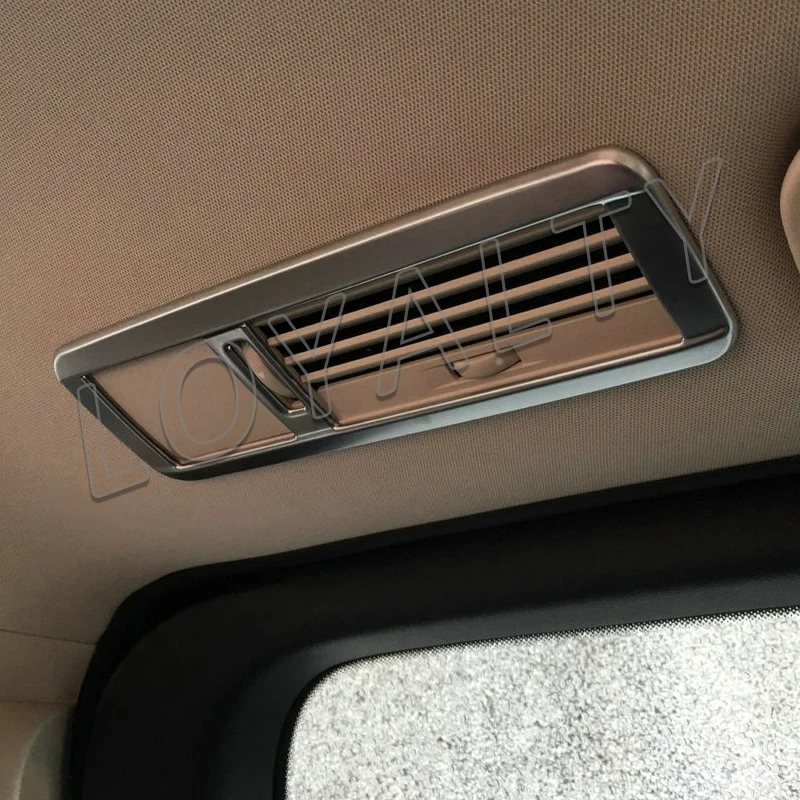 

Loyalty for Mercedes-Benz Vito V-Class V260 2016 2017 2018 Rear Air Outlet Vent Cover Trim ABS Chrome Car Accessories