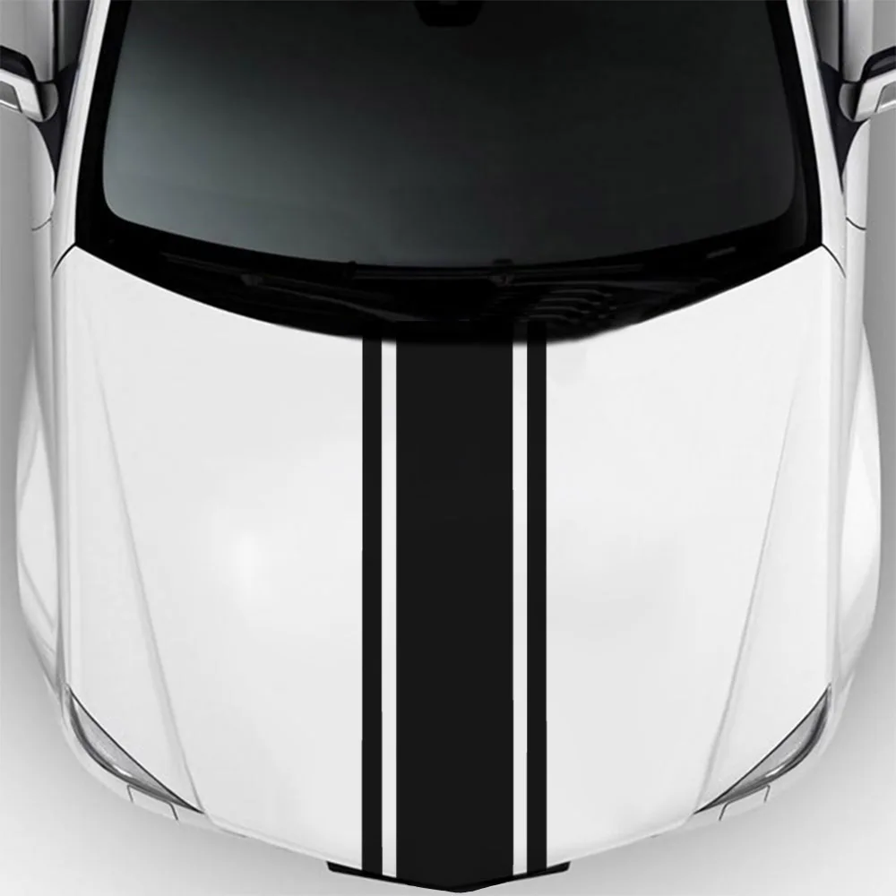 Модные WRC полосатые виниловые покрытия для автомобилей спортивные наклейки на