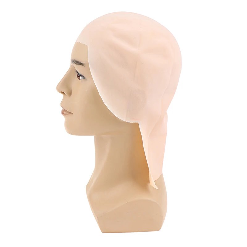 Латексная искусственная лысая голова шириной 30 см унисекс маскарадный парик |