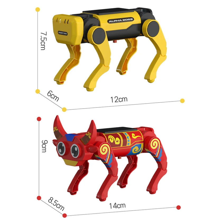 Новинка Bionic Smart DIY робот-собака игрушка для крупного рогатого скота модель