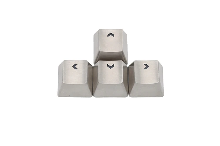 Металлические колпачки для клавиш с подсветкой серебряного цвета Cherry Mx Switch
