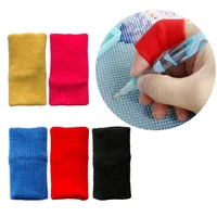 5pcs 5d diamond painting tool finger protection cover diamond drills pen hand pain relief embroidery cross stitch finger sleeves
