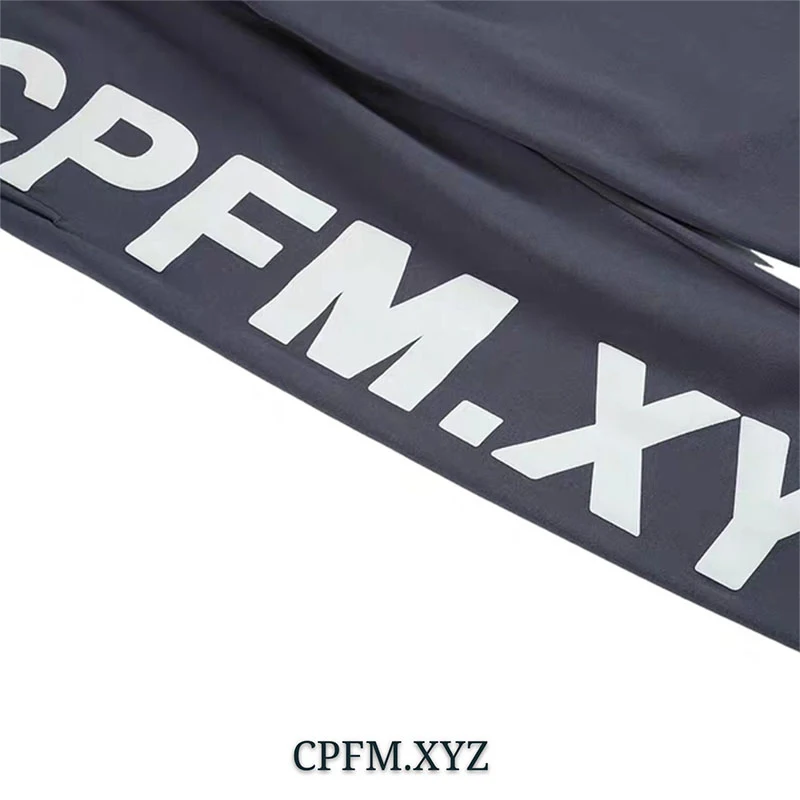 

Letters CPFM.XYZ Big Sweatpants Men Women 1:1 Joggers Kanye West Kim Sunday Service Pants Casual Drawstring Trousers
