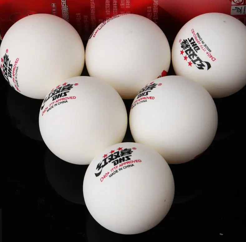 Мячи для настольного тенниса DHS 2019 ITTF WORLD TOUR 3 звезды D40 + специальная версия мячи