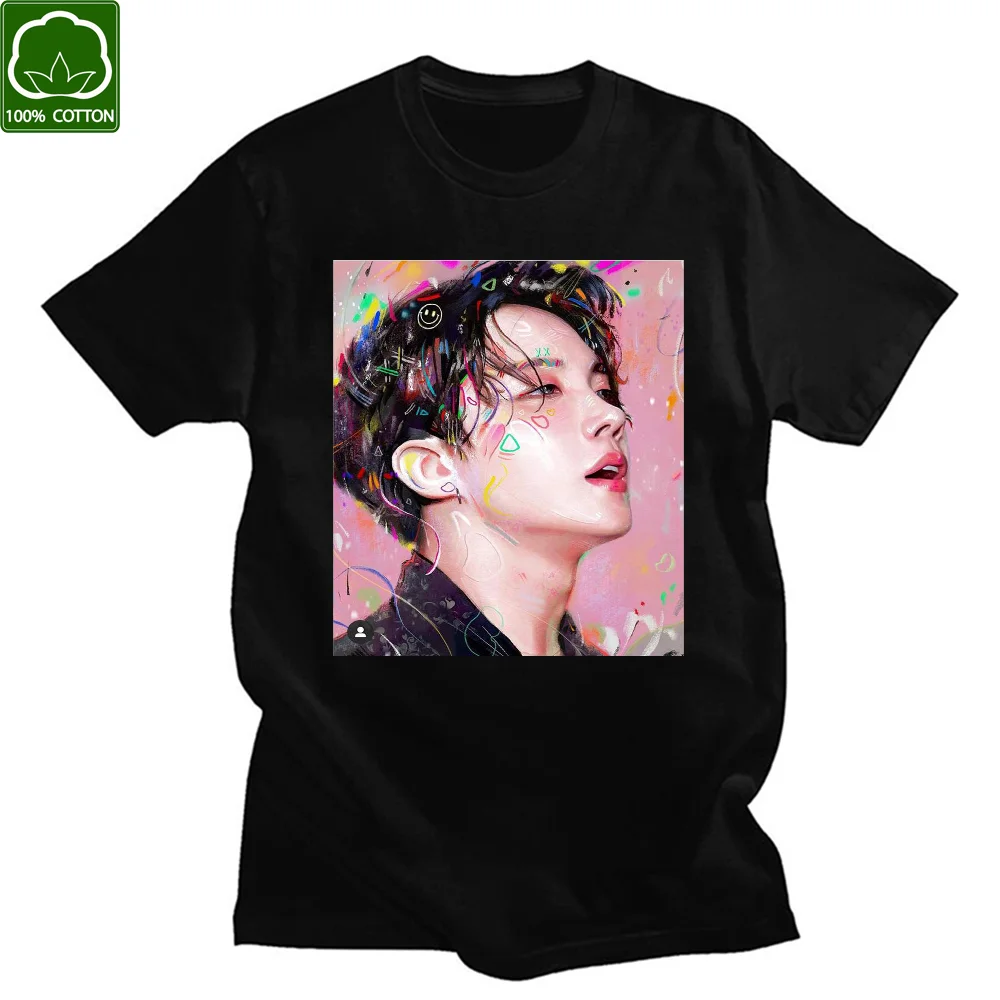 Bangtan niños coreanos idol Kpop dinamita 2021 Camiseta de algodón Unisex camiseta Camiseta de manga corta Vintage de mujer gráfico novedades divertidas