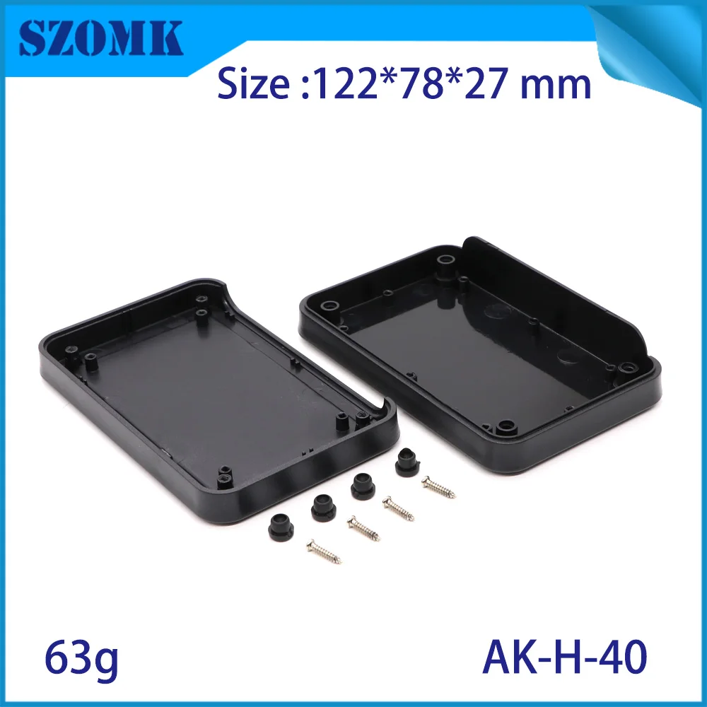 4 шт. 122*78*27 мм настраиваемые abs пластиковые корпуса pcb GPS трекер выпускные коробки