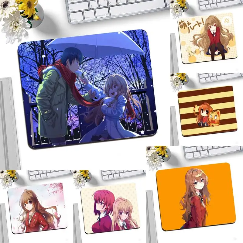 

Toradora Taiga aisaka gamer play mats Mousepad Desktop Mousepad Gaming Small Mouse Pad 25X20CM Keyboard Mat