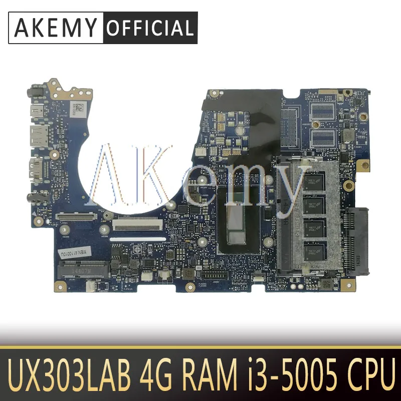UX303LAB материнская плата 4G Оперативная память I3-5005 Процессор для ASUS UX303LA UX303LB UX303LN