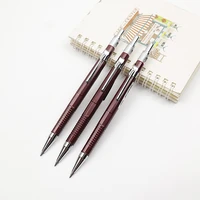 mechanical pencils 2 0mm 2b red plastic drafting automatic pencil for kid school office stationery supplies send 2 pencil lead