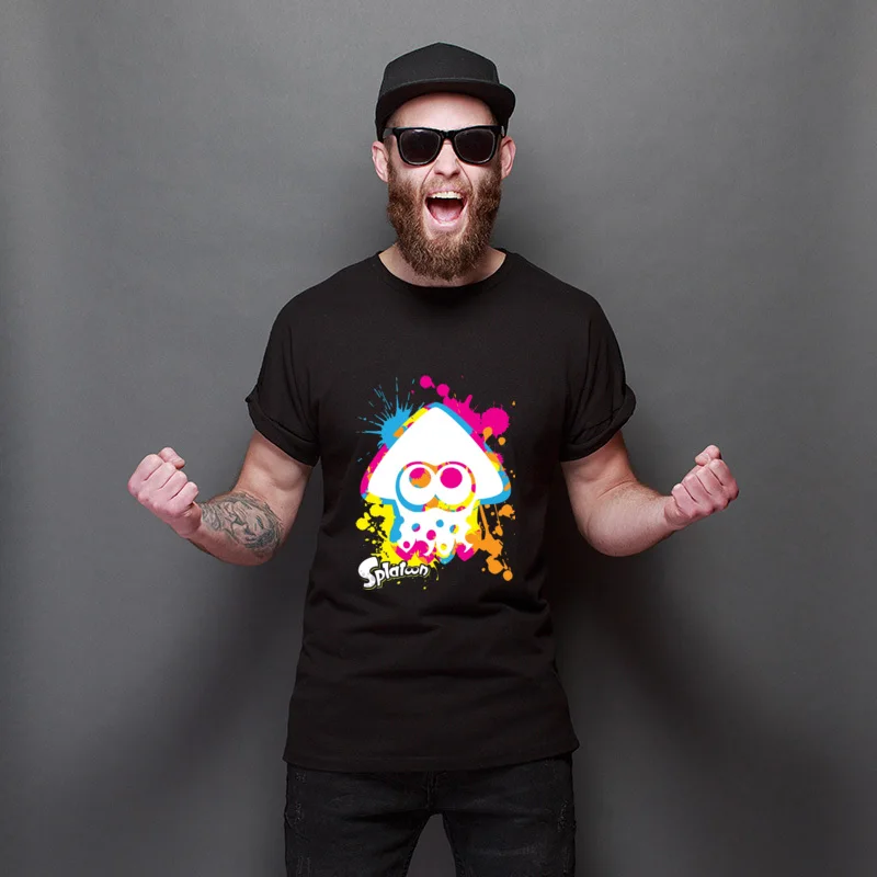 

Splatoon Casual Oversized T Shirt Customized Comfortable Tops Tees Unisex Europe T-Shirts For Boys