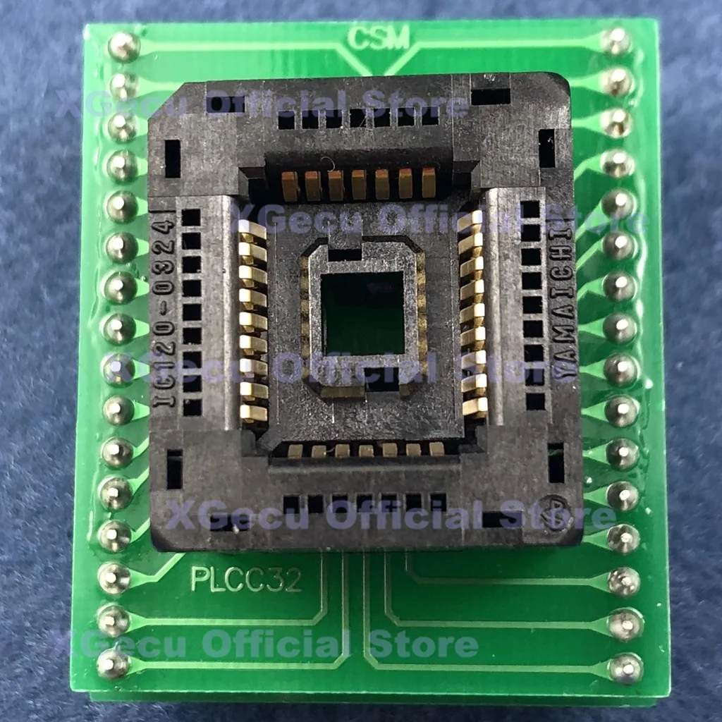 

ADP-062 PLCC32-DIP32 ZIF адаптер/IC Разъем YAMAICHI для TL866A TL866CS TL866II PLUS или других универсальных программистов