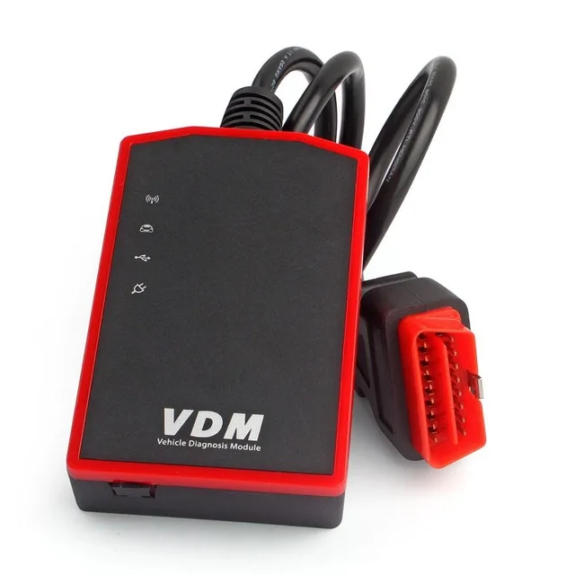 VDM ONLY UCANDAS ВДМ 4,5 V OBD 2 Автомобильный сканер WiFi профессиональный авто полный Системы многоязычные OBD2 OBD II автомобильный диагностический инструмент - Цвет: VDM ONLY