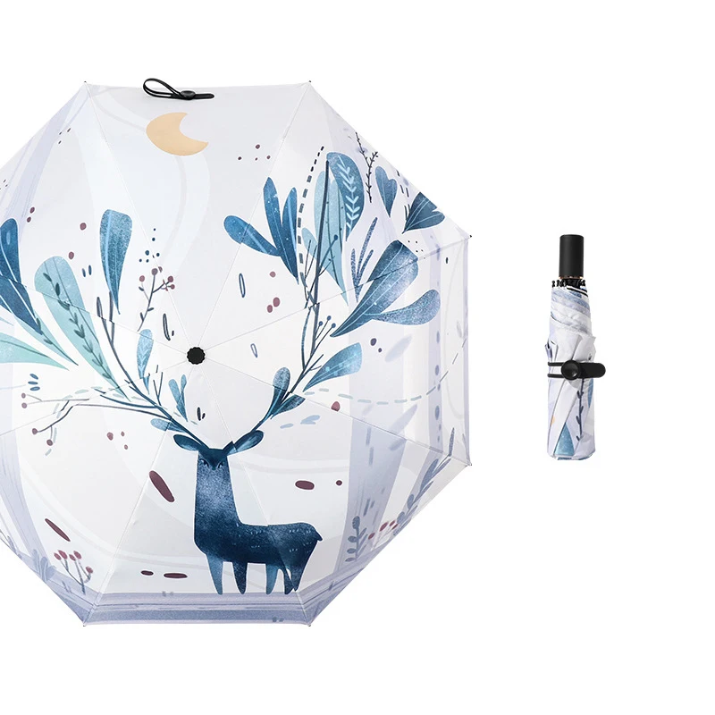 Складной зонт от солнца для мальчиков и девочек компактные дорожные зонты