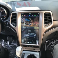 android px6 vertical tesla for jeep grand cherokee 2010 2019 carplay car multimedia player gps navigation dsp