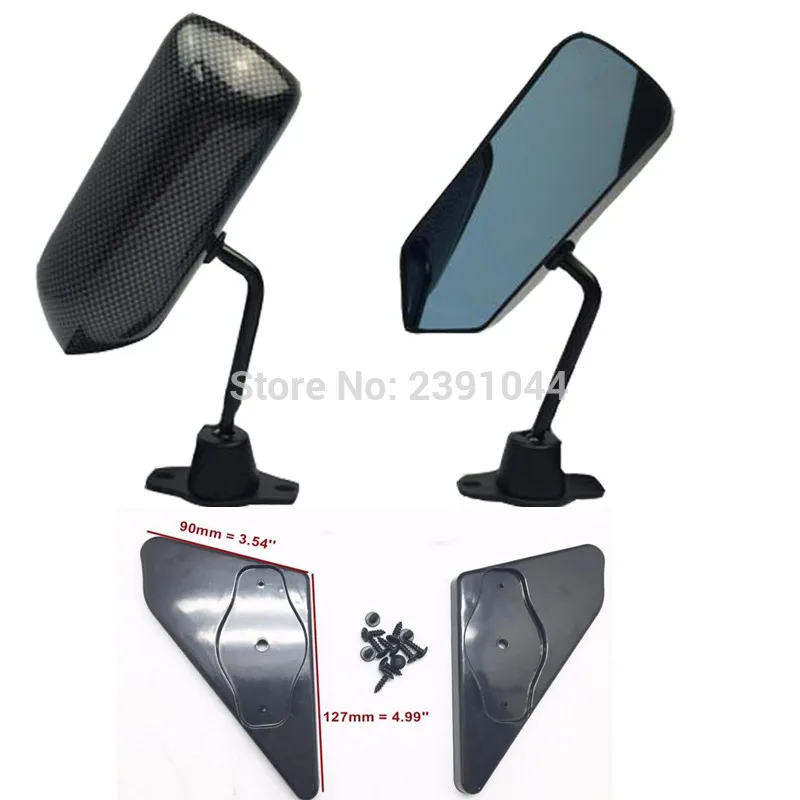 F1 CARBON LOOK racing side mirror Rav4 miata mx5 mazda3 RX7 sxe10 Fit G35 city|side mirror|rav4 mirrorf1 |