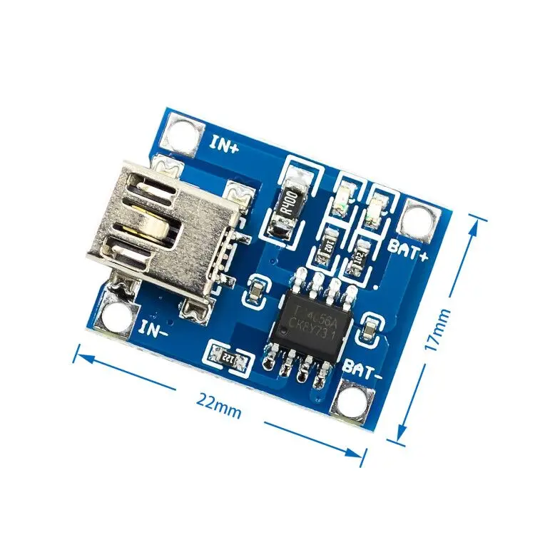 Micro USB 5V 1A 18650 TP4056 литиевый модуль зарядного устройства аккумулятора зарядная плата с защитой двойные функции 1A Li-Ion для arduino