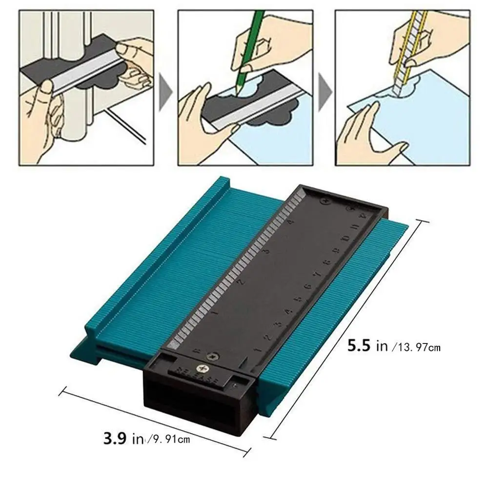 

Contour Gauge Plastic Profile Copy Contour Gauges Standard Wood Marking Tool Tiling Laminate Tiles Tools Profile Measuring Tools