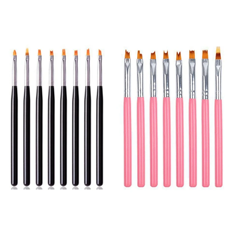 

Nail Brush Nail Painting Brush Various Shapes Nail Designs Draw Lines Flowers Patterns Manicure Pen Nail Art Tool
