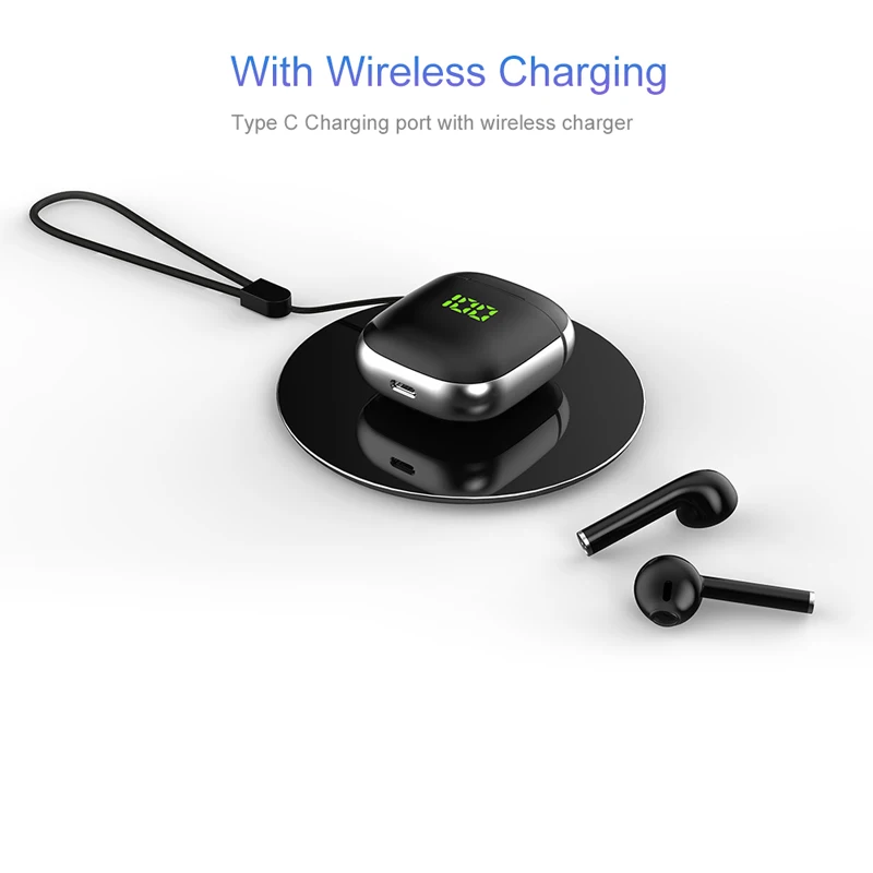 TWS-наушники с поддержкой Bluetooth 5 0 и светодиодным дисплеем | Электроника