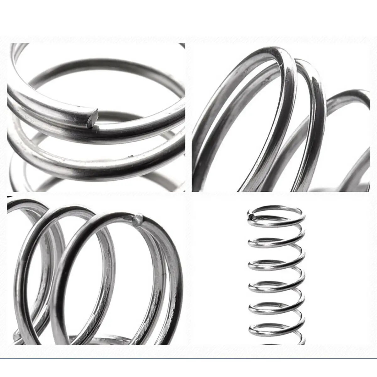 Цилидрическая пружина из нержавеющей стали, толщина 1,6 мм, длина 10-200 мм