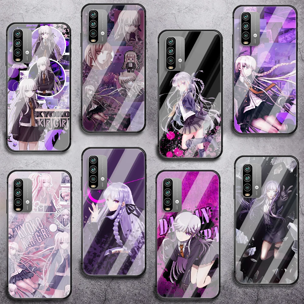 

Kyoko Kirigiri Nagito Danganronpa Tempered Glass Smart Phone Case For Xiaomi Redmi Note 7 8 9 10 K 30 40 S A C T 5G Pro Cover