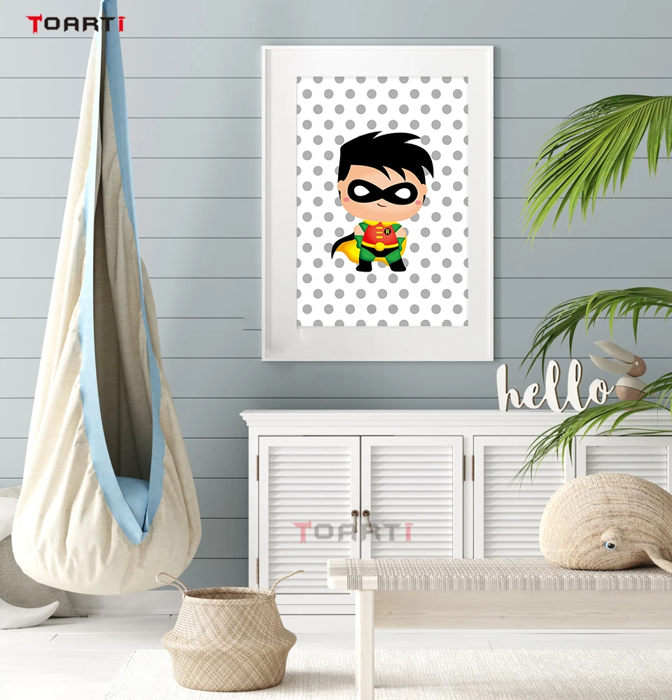 Домашний декор для детской комнаты Большой Настенный постер и печать