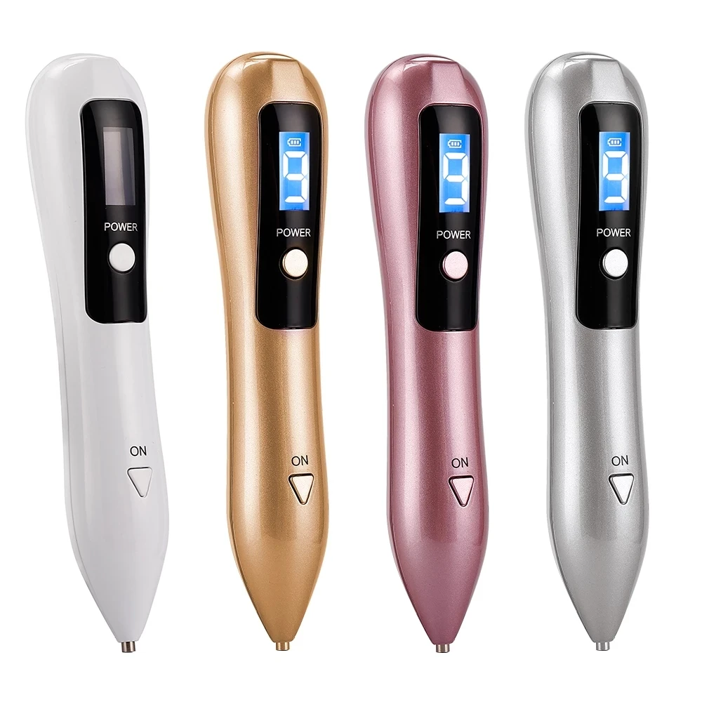 

LCD Plasma Pen Laser Tattoo Mole Removal Machine Rechargeable Face Care Skin Tag Removal Freckle Wart Dark Spot Remover