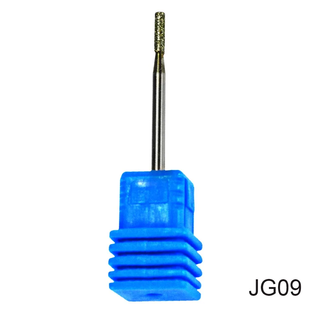 Diamond сверло 17 Тип 3/32 ''фрезерные Маникюр Cutter для педикюра электрическая машина устройства инструмент для дизайна ногтей Буровое Сверло CHJG01-17 - Цвет: JG09