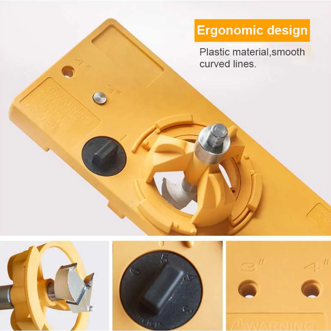 

7pcs 35MM Woodworking Hole Opener 35 Hinge Hole Opener Door Hinge Locator Woodworking Hole Opener Hole Punch Woodworking Tool