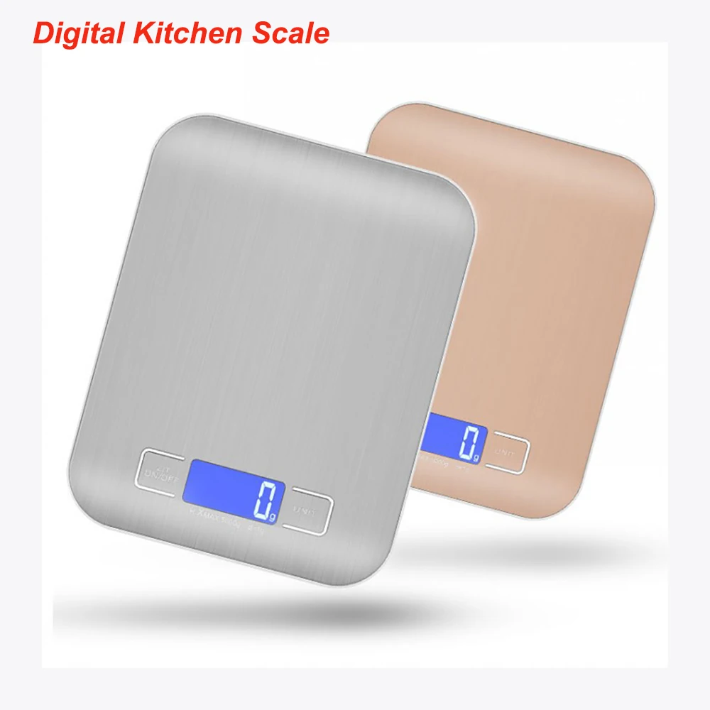 5 кг/10 кг ЖК цифровые кухонные весы электрические измерительные инструменты