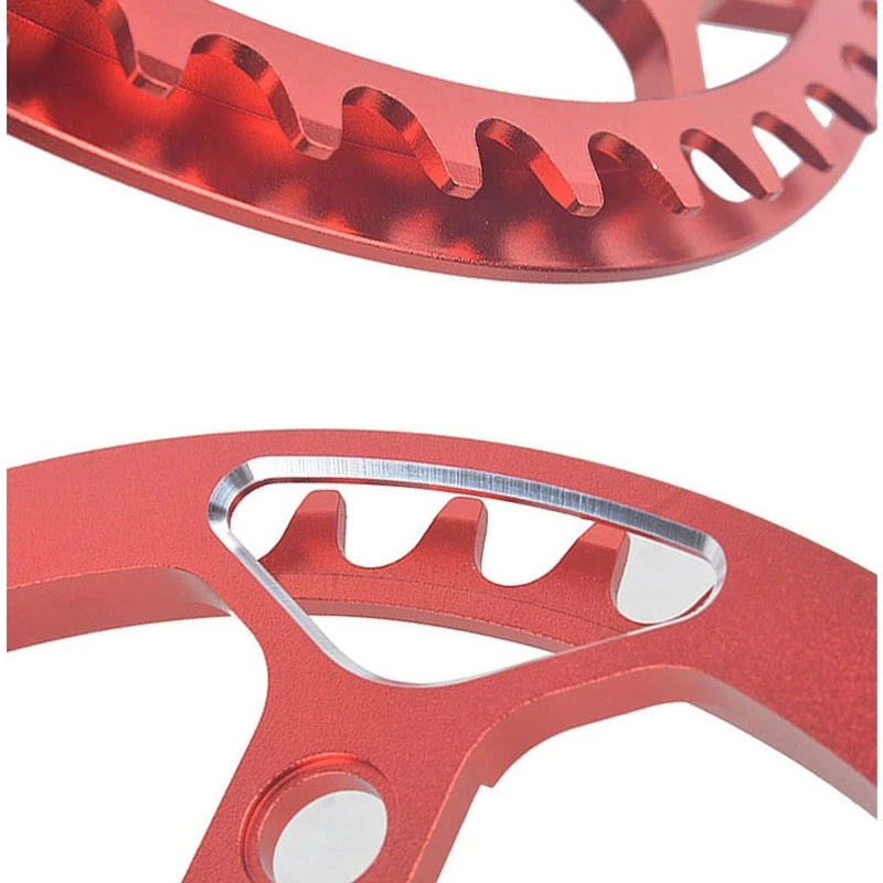 

Hot-MEIJUN 45T Single Speed Disc 130mm BCD Chainring with Guard AL7075