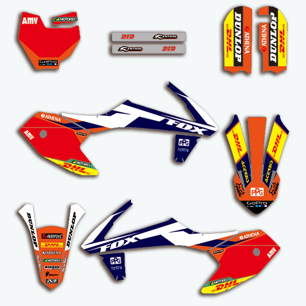 

Пользовательские командные графические фоны, наклейки для KTM SX 50 SX50 2016-2020 2016 2017 2018 2019 2020, наклейки, наклейки