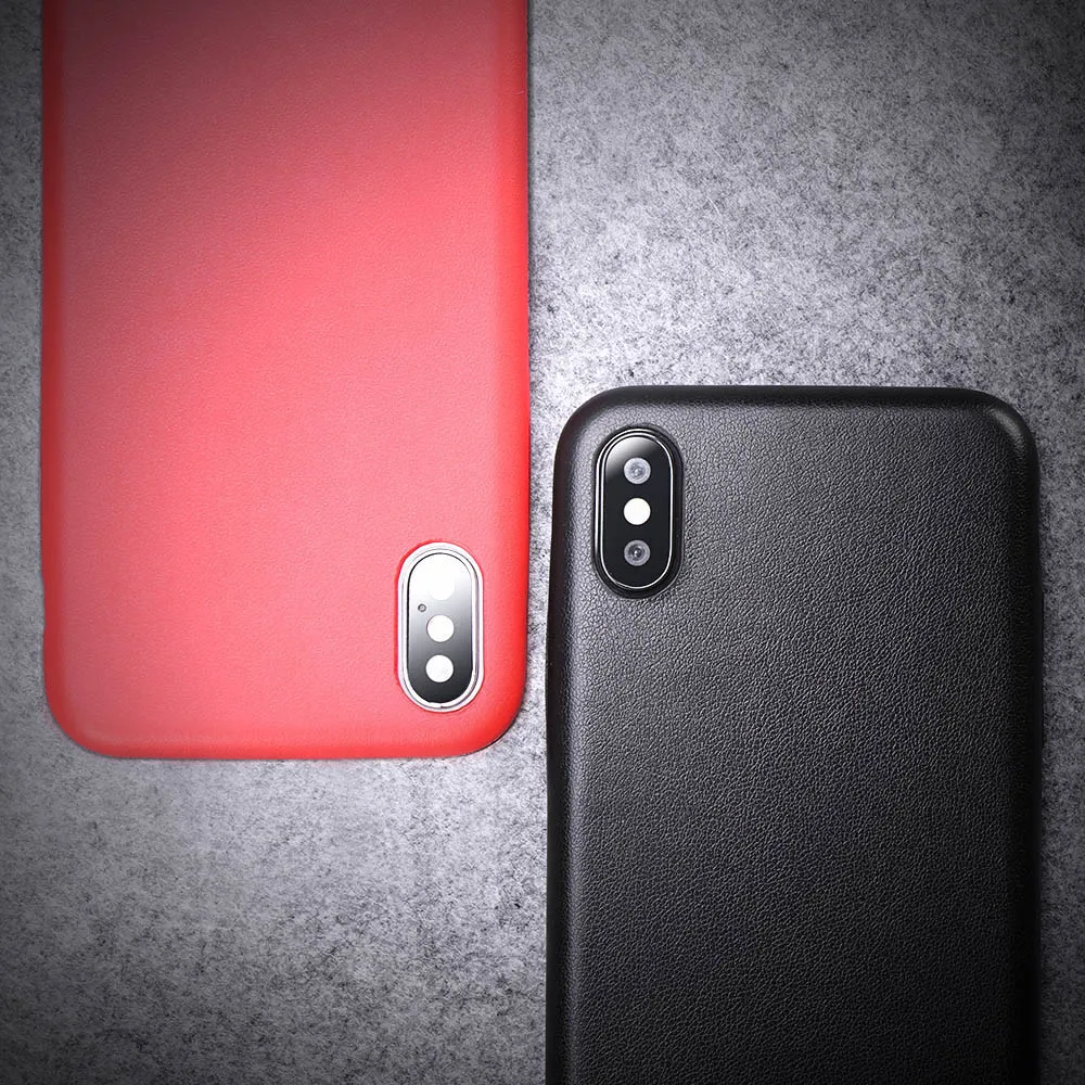 Forubest чехол для iPhone X XS Чехлы MAX XR из искусственной кожи силиконовый тонкий 6 6s 7 8 Plus