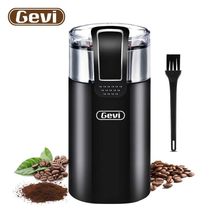 

150W Electric Coffee Grinder Mini Kitchen Salt Pepper Grinder Powerful Beans Spices Nut Seed Coffee Bean Grind Mill Herbs Nuts