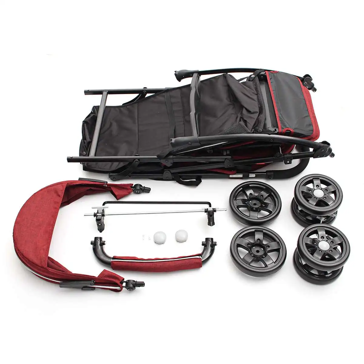 

Baby stroller super light foldable baby stroller can sit on the easy lying baby umbrella car BB trolley on the plane